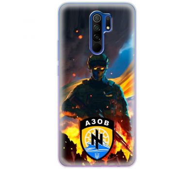 Чохол для Xiaomi Redmi 9 MixCase патріотичні кіборг Азова