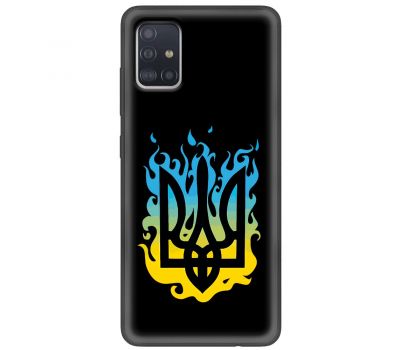 Чохол для Samsung Galaxy A51 (A515) MixCase патріотичні візерунок із гербом