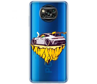 Чохол для Xiaomi Poco X3 / X3 Pro MixCase машини white car