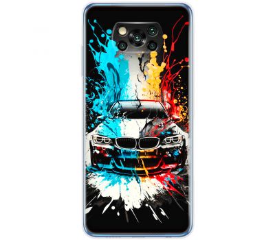 Чохол для Xiaomi Poco X3 / X3 Pro MixCase машини mix color bmw