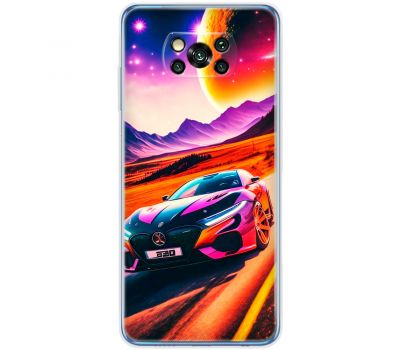 Чохол для Xiaomi Poco X3 / X3 Pro MixCase машини в горах