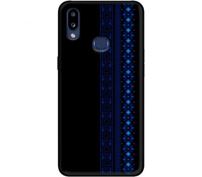 Чохол для Samsung Galaxy A10s (A107) MixCase патріотичні синій колір вишиванки