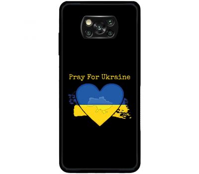 Чохол для Xiaomi Poco X3 / X3 Pro MixCase патріотичні pray for Ukraine