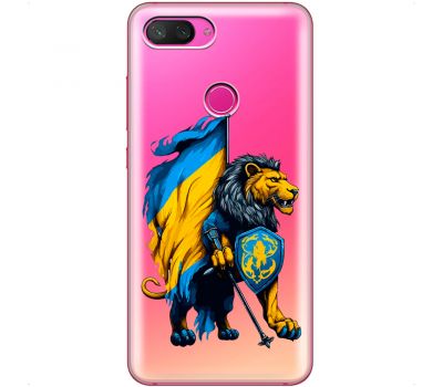 Чохол для Xiaomi Mi 8 Lite MixCase патріотичні Український лев