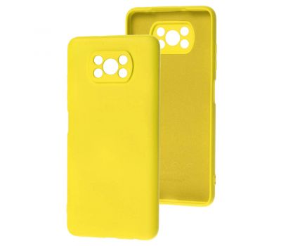 Чохол для Xiaomi Poco X3 / X3 Pro Wave барвистий жовтий