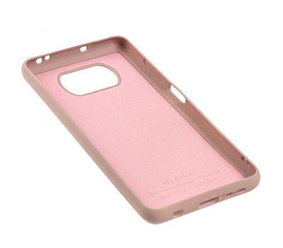 Чохол для Xiaomi  Poco X3 / X3 Pro Silicone Full рожевий / pink sand 3298783