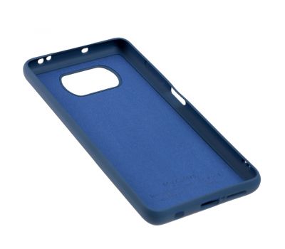 Чохол для Xiaomi Poco X3 / X3 Pro Silicone Full синій / navy blue 3298788