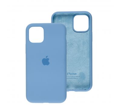 Чохол для iPhone 11 Pro Silicone Full блакитний / cornflower