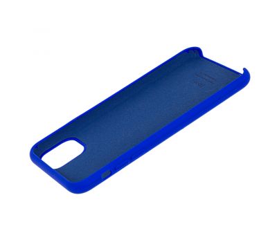 Чохол silicone для iPhone 11 Pro Max case блиск синій 3299606