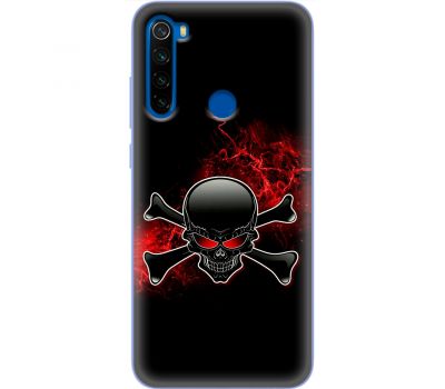 Чохол для Xiaomi Redmi Note 8T MixCase патріотичні череп та кістки