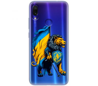 Чохол для Xiaomi Redmi Note 7 MixCase патріотичні Український лев