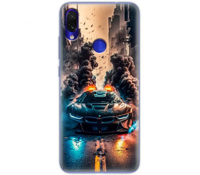 Чохол для Xiaomi Redmi Note 7 MixCase фільми black car