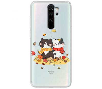 Чохол для Xiaomi Redmi Note 8 Pro MixCase осінь котяча осінь