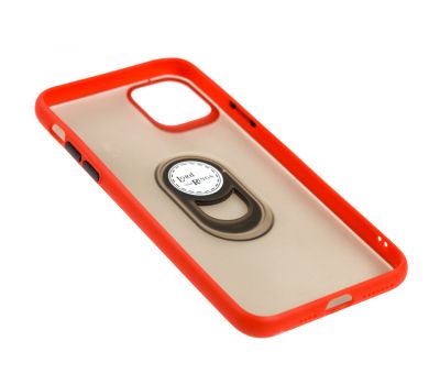 Чохол для iPhone 11 Pro Max LikGus Maxshield Magnetic Ring червоний 3302112