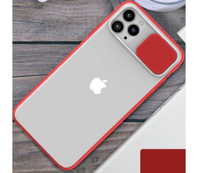 Чохол для iPhone 11 Pro Max LikGus Camshield camera protect червоний 3303419