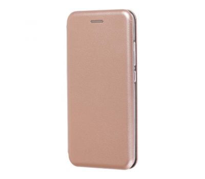 Чохол книжка Premium для Samsung Galaxy J7 (J700) /J7 Neo рожево-золотистий