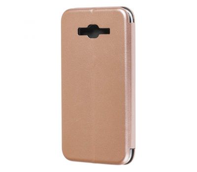 Чохол книжка Premium для Samsung Galaxy J7 (J700) /J7 Neo рожево-золотистий 3303955