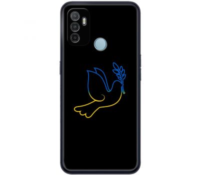 Чохол для Oppo A53 4G/A32/A33 MixCase патріотичні синє-жовтий голуб