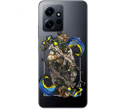 Чохол для Xiaomi Redmi Note 12 4G MixCase патріотичні військовий