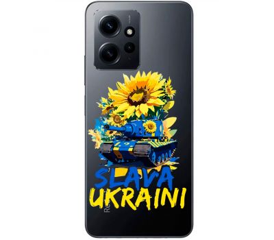 Чохол для Xiaomi Redmi Note 12 4G MixCase патріотичні Slava Ukraini
