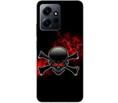 Чохол для Xiaomi Redmi Note 12 4G MixCase патріотичні череп та кістки