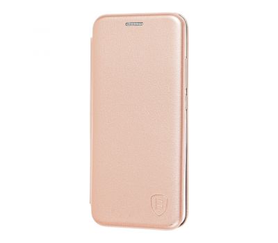 Чохол книжка Premium для Xiaomi Mi Note 10 рожево-золотистий