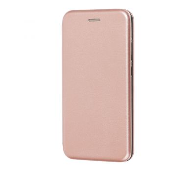 Чохол книжка Premium для Xiaomi Redmi Note 5 / Note 5 Pro рожево-золотистий