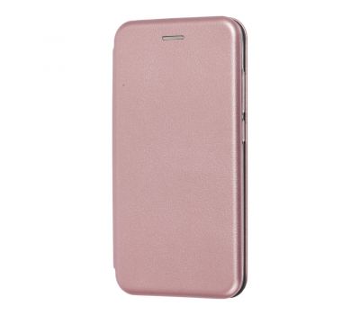 Чохол книжка Premium для Xiaomi Redmi Note 6 Pro рожево-золотистий