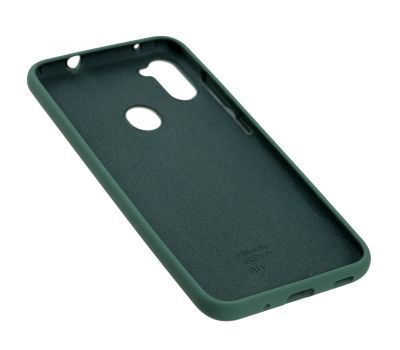 Чохол для Samsung Galaxy A11 / M11 Silicone Full зелений / dark green 3307838