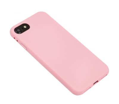 Чохол силіконовий для iPhone 7/8 матовий рожевий 3307083