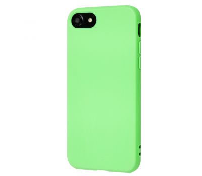 Чохол силіконовий для iPhone 7/8 матовий зелений