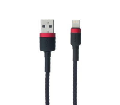 Кабель USB Baseus Cafule Lightning 2.4A 1m red/black