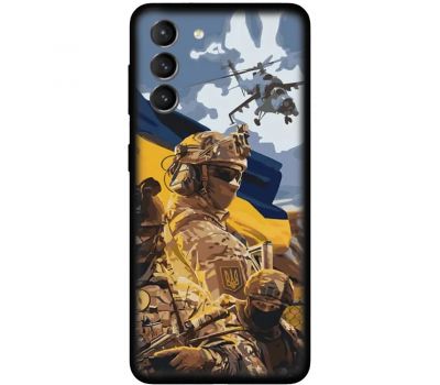 Чохол для Samsung Galaxy S21 FE (G990) MixCase патріотичні бійці України