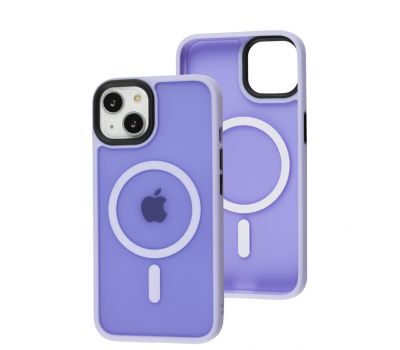 Чохол для iPhone 13 WAVE Matte Colorful MagSafe light purple