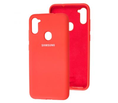Чохол для Samsung Galaxy A11/M11 Silicone Full червоний