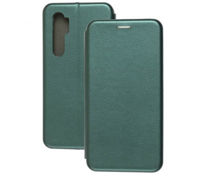 Чохол книжка Premium для Xiaomi Mi Note 10 Lite зелений