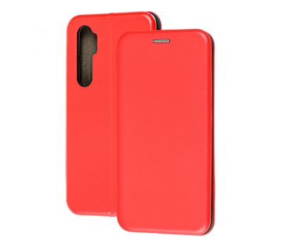 Чохол книжка Premium для Xiaomi Mi Note 10 Lite червоний