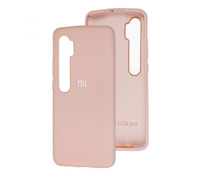 Чохол для Xiaomi  Mi Note 10 / Mi Note 10 Pro Silicone Full рожевий / pink sand
