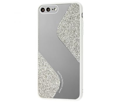 Чохол для iPhone 7 Plus / 8 Plus Shine mirror білий