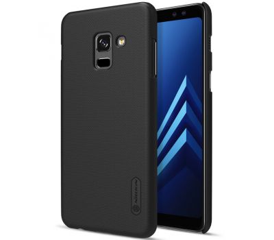 Чохол для Samsung Galaxy A8+ 2018 (A730) Nillkin із захисною плівкою чорний