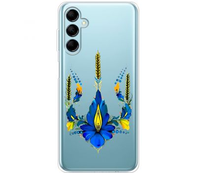 Чохол для Samsung Galaxy M14 (M146) MixCase патріотичні тризуб з квітів