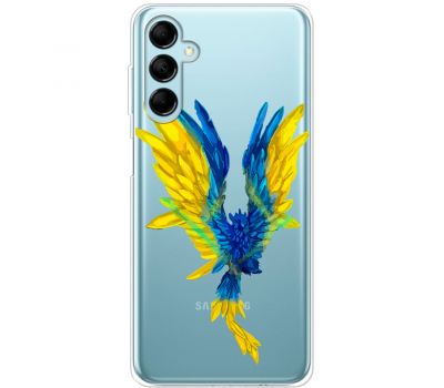 Чохол для Samsung Galaxy M14 (M146) MixCase патріотичні жовто-синій птах