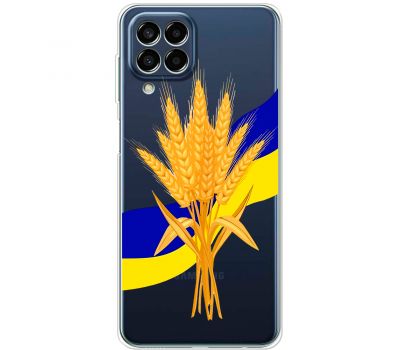 Чохол для Samsung Galaxy M33 (M336) MixCase патріотичні пшениця з України