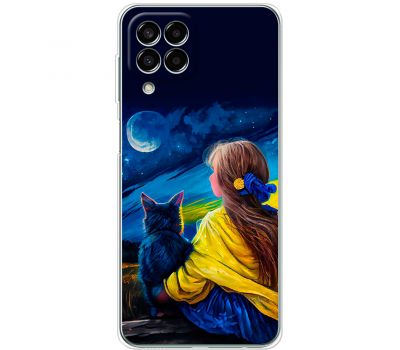 Чохол для Samsung Galaxy M33 (M336) MixCase патріотичні зіркова ніч картина