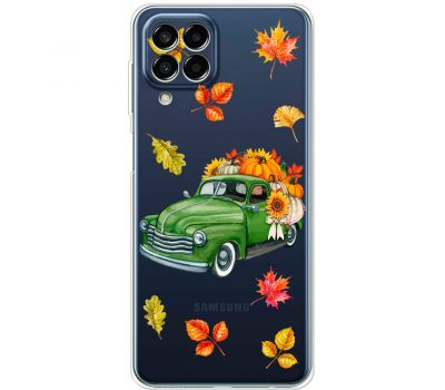 Чохол для Samsung Galaxy M33 (M336) MixCase осінь авто з гарбузами