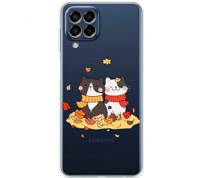 Чохол для Samsung Galaxy M33 (M336) MixCase осінь котяча осінь