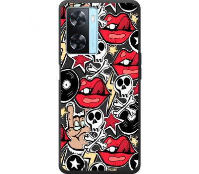 Чохол для Oppo A57s Mixcase Rock Graffiti