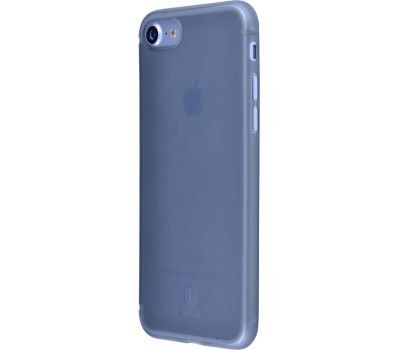 Силіконовий чохол для iPhone 7 Baseus Slim case (PC) сірий/прозорий