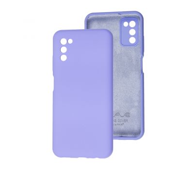 Чохол для Samsung Galaxy A03s (A037) Wave Full фіолетовий / light purple