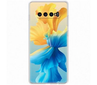 Чохол для Samsung Galaxy S10+ (G975) MixCase патріотичні квітка України